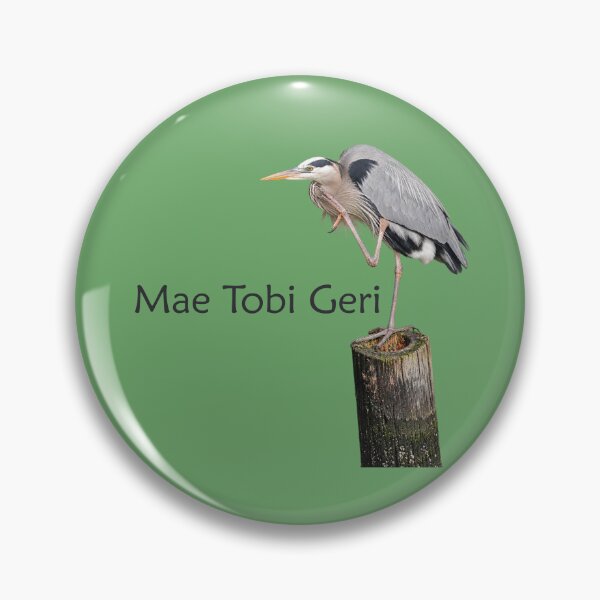 Item preview, Mae Tobi Geri Blue Heron Performing the Crane Green 6da76a designed and sold by Art in My Loft.