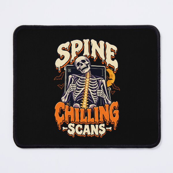 Item preview, Spine Chilling Scans - Funny Radiology Halloween designed and sold by MOTIFOLK.