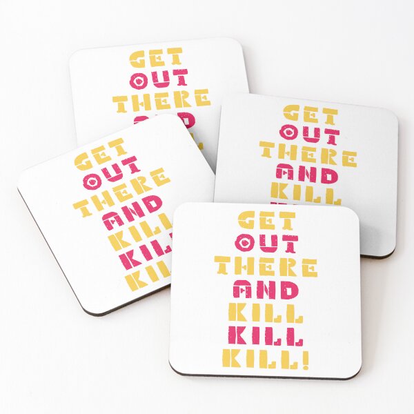 Item preview, Get out there and kill, kill, kill - dungeon crawler world design designed and sold by aziza-doodles.