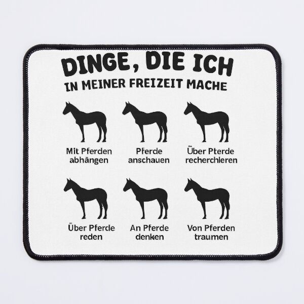 Item preview, Dinge Die Ich In Meiner Freizeit Mache Pferde Spruch designed and sold by justinhmorton.