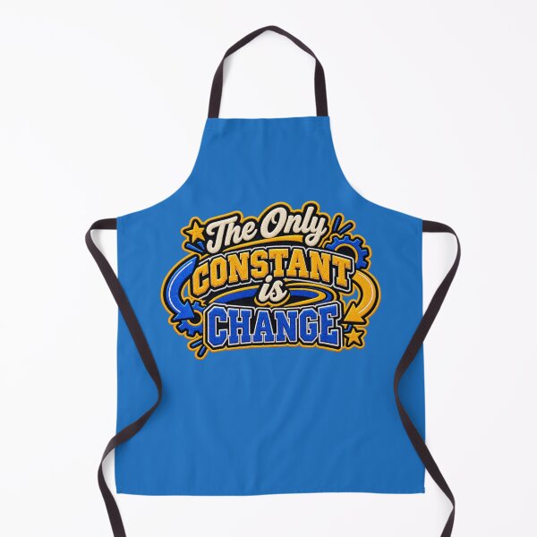Item preview, The only constant is change (Word Art) Varsity Patch designed and sold by TheFatherOfArt.