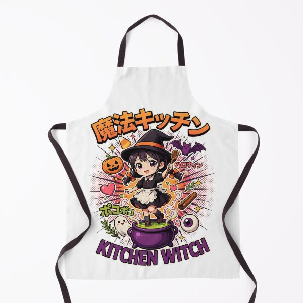 Item preview, Kitchen Witch Cook With Magic Halloween Design Graphic Tee v7 designed and sold by DarylWelsh2024.