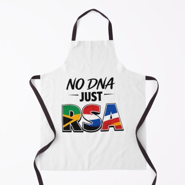 Item preview, No DNA Just RSA – South Africa Patriotic Typography Art designed and sold by MathoDzns.