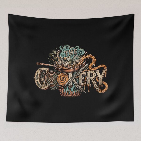 Item preview, The Cookery Design, Chef Artwork, Cook Design, Cooking Graphic, Culinary Art, Chef Gift, Cook Gift, Chef Life, Kitchen Design, Professional Cooking, Restaurant Kitchen, Food Lover Gift, Culinary Gift designed and sold by Typologystudios.