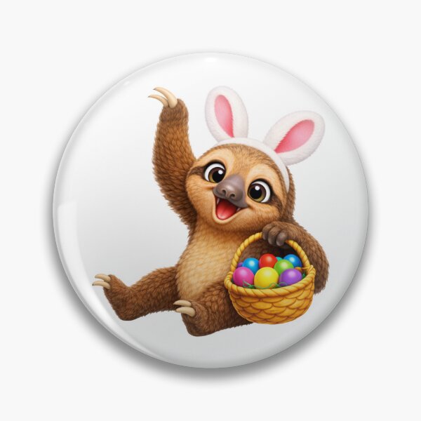 Item preview, Two-Toed Sloth Easter Eggs designed and sold by Sillytoe.
