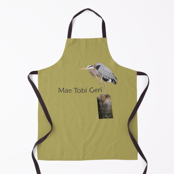 Item preview, Mae Tobi Geri Blue Heron Performing the Crane Gold b1a559 designed and sold by Art in My Loft.