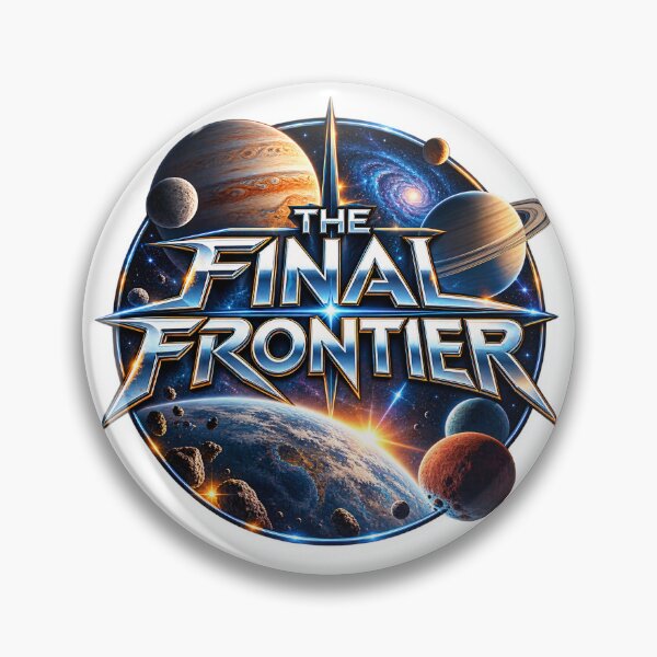 Item preview, The Final Frontier Logo Design designed and sold by Moviebuff91.