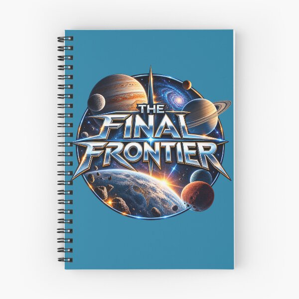 Item preview, The Final Frontier Logo Design designed and sold by Moviebuff91.