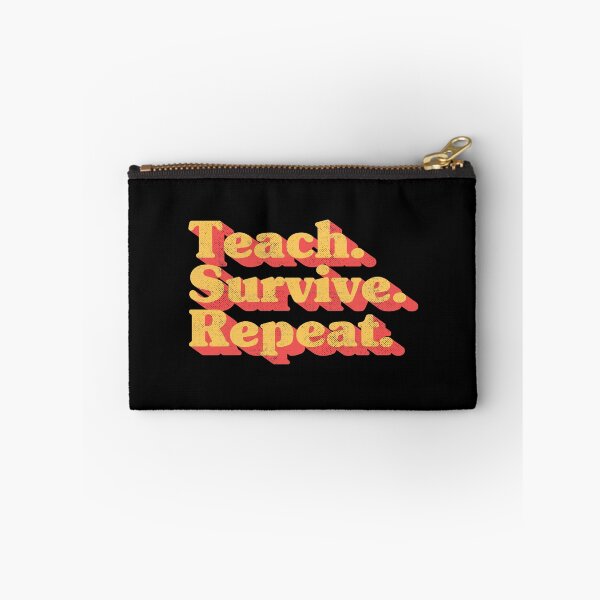 Item preview, Retro Teach Survive Repeat Teacher Appreciation Back to School Vintage Design designed and sold by Chonkz.