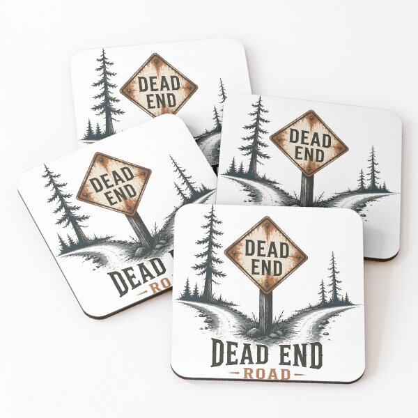 Item preview, Dead End Road Dead End Sign designed and sold by LiviuGligoros.