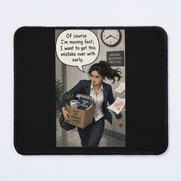 Item preview, Get This Mistake Over Early Office Shirt designed and sold by StudioBilly3000.