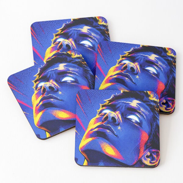 Item preview, Looking Up – Neon City Portrait designed and sold by RamyGallery.