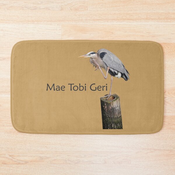 Item preview, Mae Tobi Geri Blue Heron Performing the Crane Camel c9a165 designed and sold by Art in My Loft.
