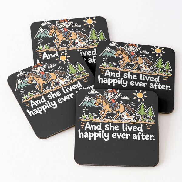Item preview, And She Lived Happily Ever After Horse Riding Girl designed and sold by justinhmorton.