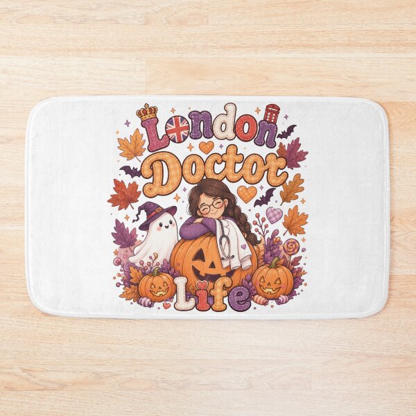 Item preview, Cosy Fall London Doctor Spooky Ghost Aesthetic designed and sold by TheChalkyFox.