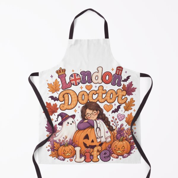 Item preview, Cosy Fall London Doctor Spooky Ghost Aesthetic designed and sold by TheChalkyFox.