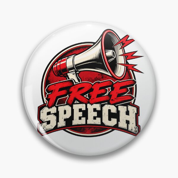 Item preview, Free Speech Logo Design designed and sold by Moviebuff91.