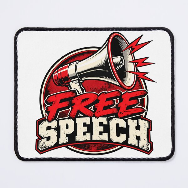 Item preview, Free Speech Logo Design designed and sold by Moviebuff91.