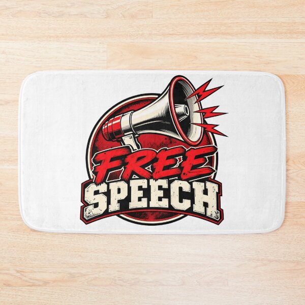 Item preview, Free Speech Logo Design designed and sold by Moviebuff91.