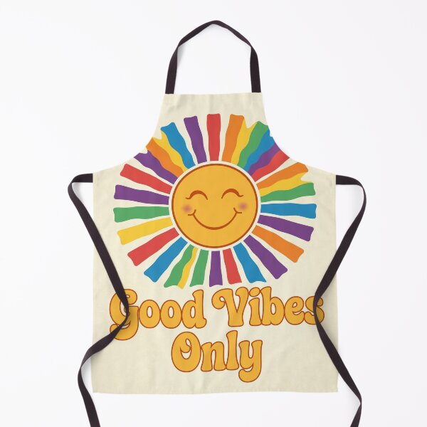Item preview, Camiseta retro de los 70 con el sol sonriente "Good Vibes Only" designed and sold by ThreeFlyingAces.