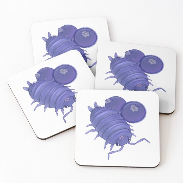 Item preview, Isopod - Powder Blue designed and sold by PixelPods.