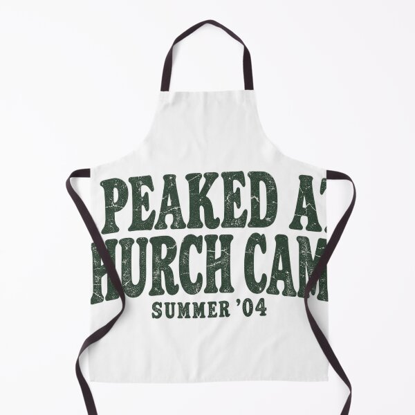 Item preview, I Peaked at Church Camp Summer 04 Camp Souvenir Text Shirt designed and sold by GloryandFame.
