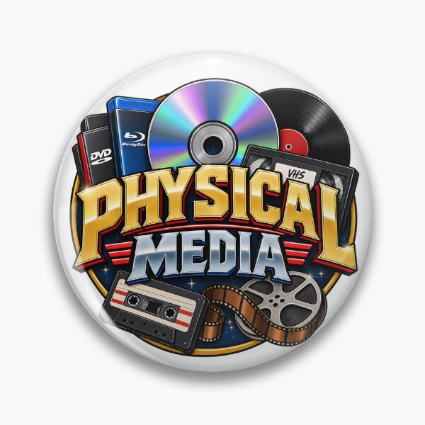 Item preview, Physical Media Logo Design designed and sold by Moviebuff91.