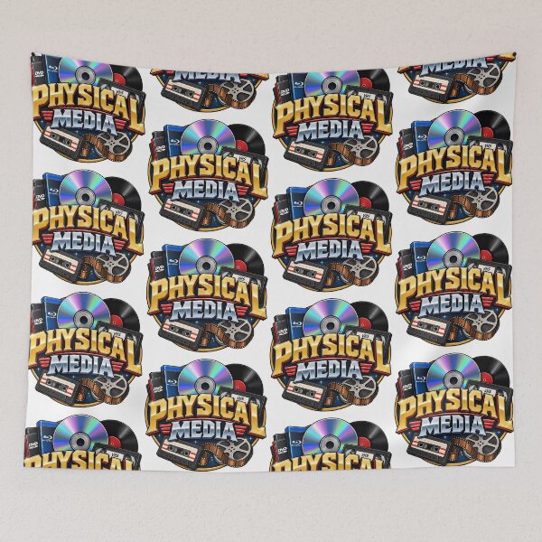 Item preview, Physical Media Logo Design designed and sold by Moviebuff91.