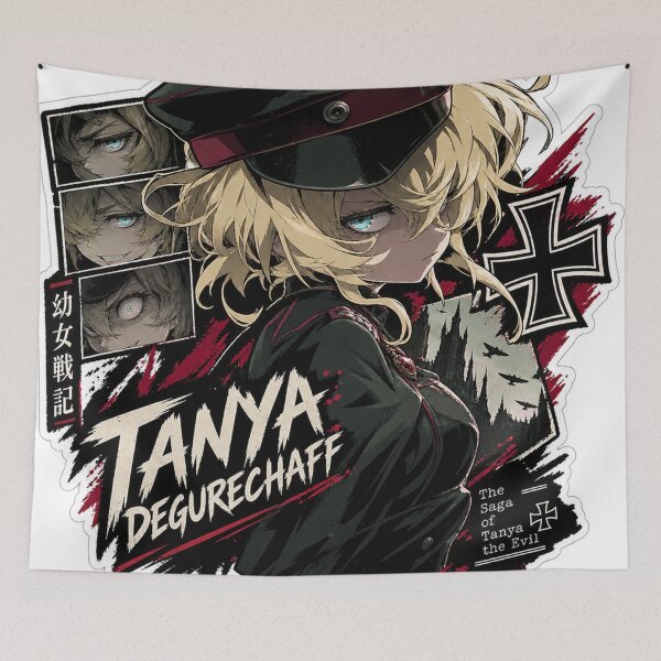 Item preview, Tanya von Degurechaff - The Saga Of Tanya The Evil designed and sold by ArtistryHavenn.