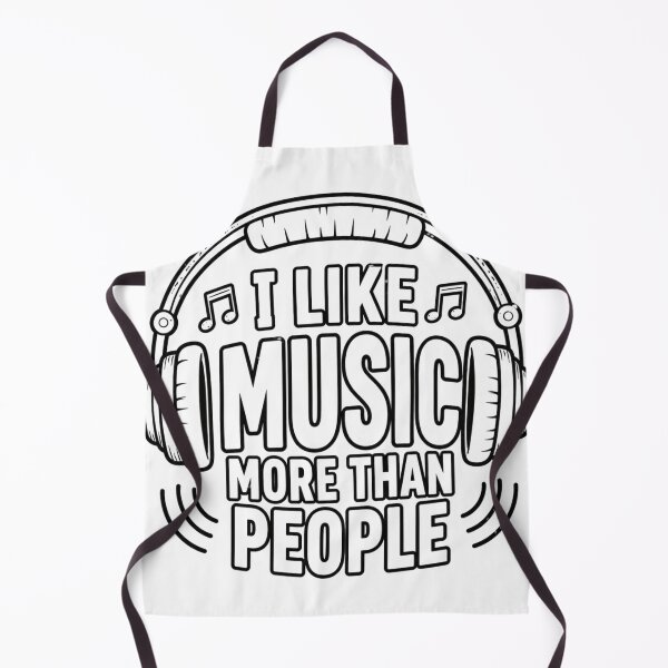 Item preview, I Like Music More Than People Funny Music Lover designed and sold by nivadaofficiel2.