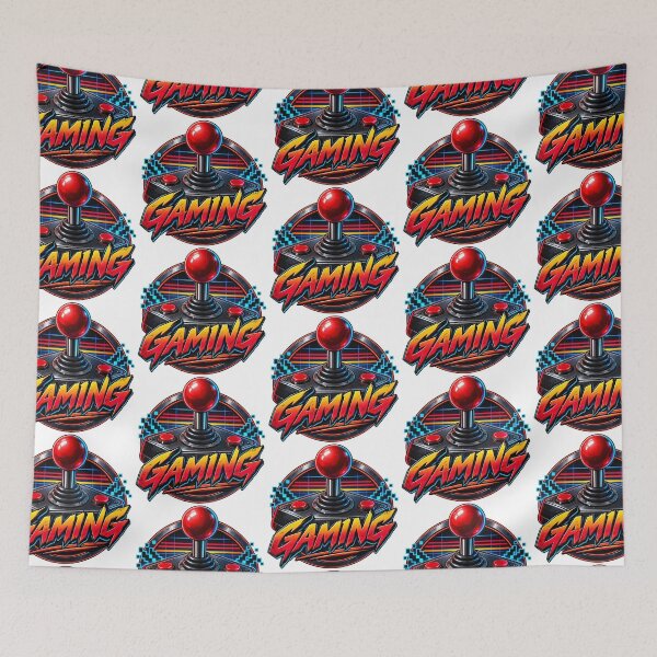Item preview, Retro Gaming Logo designed and sold by Moviebuff91.