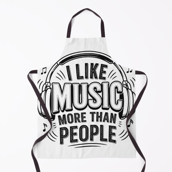 Item preview, I Like Music More Than People Funny Music Lover designed and sold by nivadaofficiel2.