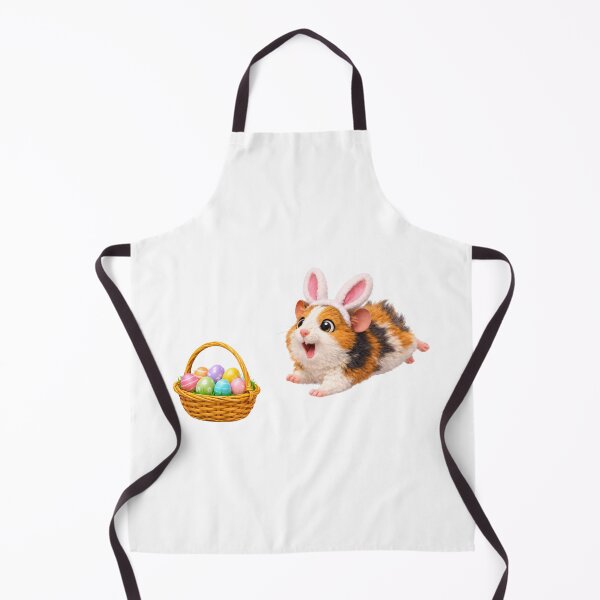 Item preview, Abyssinian Guinea Pig Easter Basket designed and sold by Sillytoe.