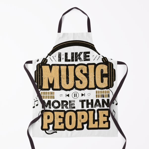 Item preview, I Like Music More Than People Funny Music Lover designed and sold by nivadaofficiel2.
