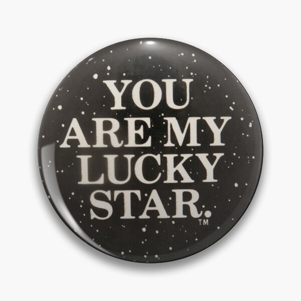 Item preview, Vintage 90s lucky star badge grunge pin button designed and sold by ellmoswrld.