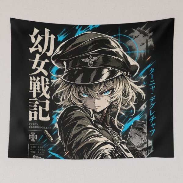 Item preview, Tanya von Degurechaff - The Saga Of Tanya The Evil designed and sold by ArtistryHavenn.