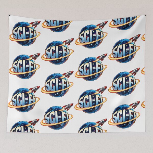 Item preview, Science Fiction Logo designed and sold by Moviebuff91.