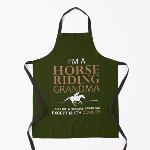 Item preview, I_M A HORSE RIDING GRANDMAJust like a normal grandma EXCEPT MUCH COOLER designed and sold by WeeThingsFiber.