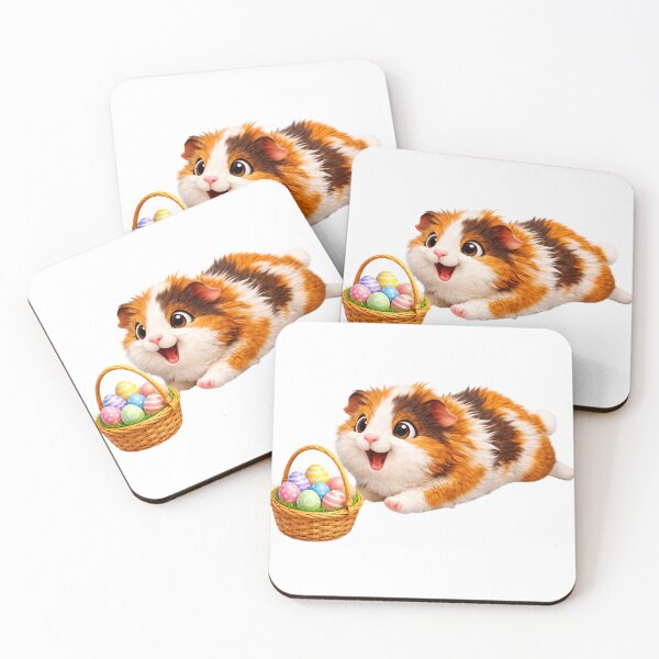 Item preview, Abyssinian Guinea Pig Easter Eggs designed and sold by Sillytoe.