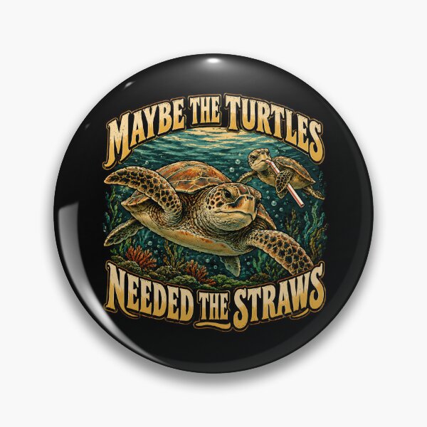 Item preview, Maybe the Turtles Needed the Straws designed and sold by a-turner-paint.