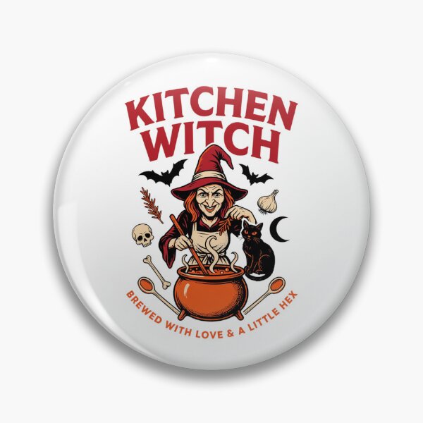 Item preview, Kitchen Witch Cook With Magic Halloween Design Graphic Tee v8 designed and sold by DarylWelsh2024.
