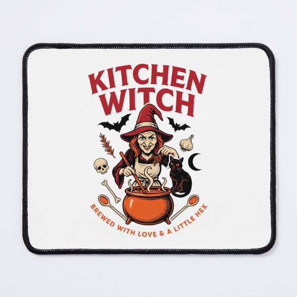 Item preview, Kitchen Witch Cook With Magic Halloween Design Graphic Tee v8 designed and sold by DarylWelsh2024.