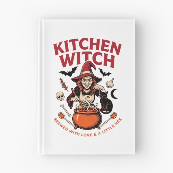 Item preview, Kitchen Witch Cook With Magic Halloween Design Graphic Tee v8 designed and sold by DarylWelsh2024.