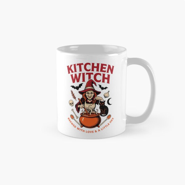 Item preview, Kitchen Witch Cook With Magic Halloween Design Graphic Tee v8 designed and sold by DarylWelsh2024.