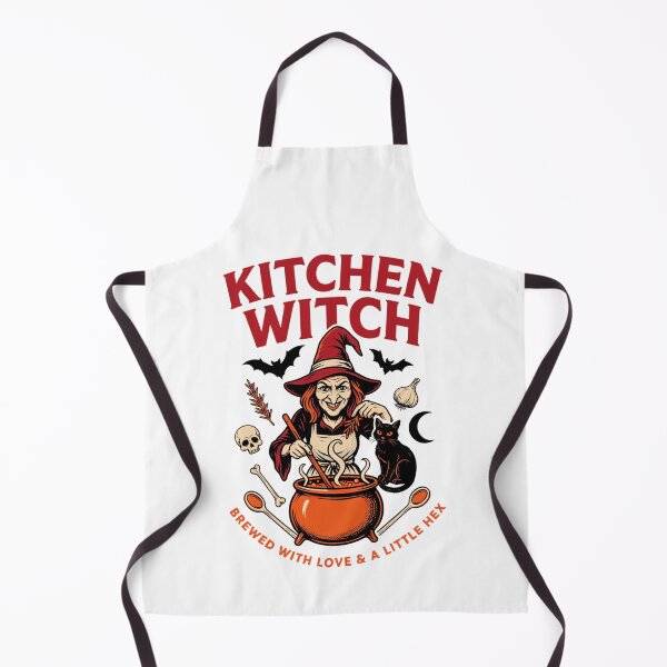 Item preview, Kitchen Witch Cook With Magic Halloween Design Graphic Tee v8 designed and sold by DarylWelsh2024.