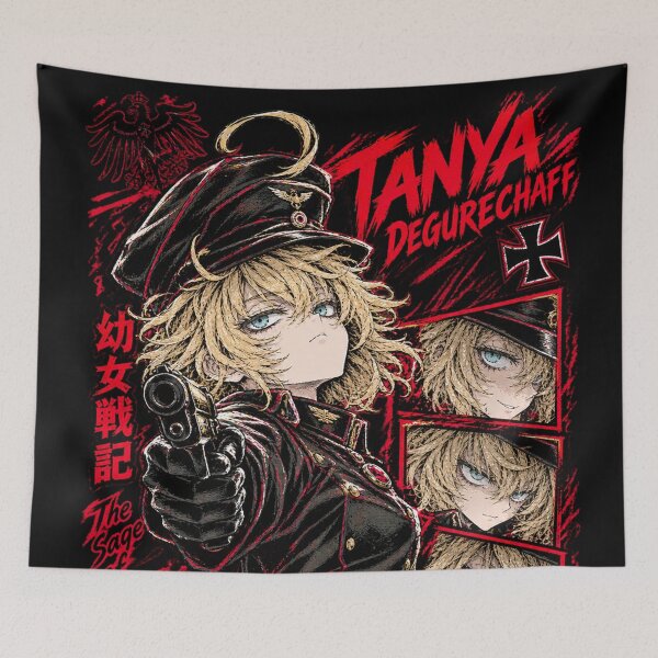 Item preview, Tanya von Degurechaff - The Saga Of Tanya The Evil designed and sold by ArtistryHavenn.