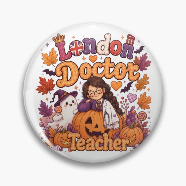 Item preview, Cosy Fall London Medical Professor Spooky Teacher Aesthetic designed and sold by TheChalkyFox.