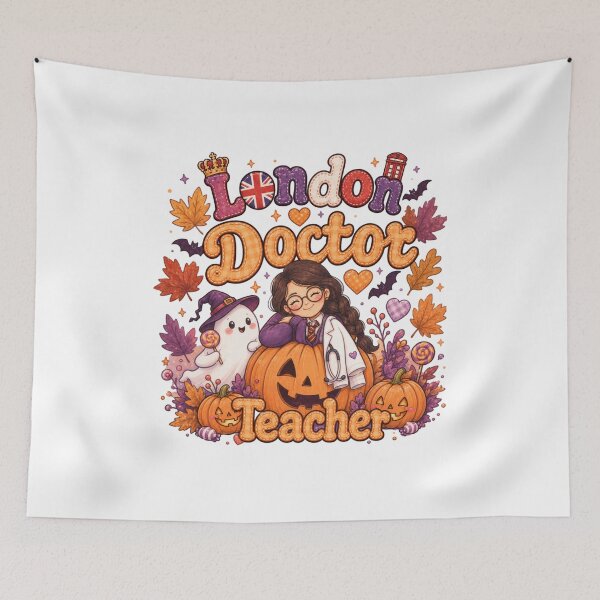 Item preview, Cosy Fall London Medical Professor Spooky Teacher Aesthetic designed and sold by TheChalkyFox.