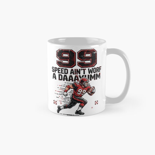 Item preview, 99 Speed Funny Football Gamer Shirt designed and sold by HeisBarryy.