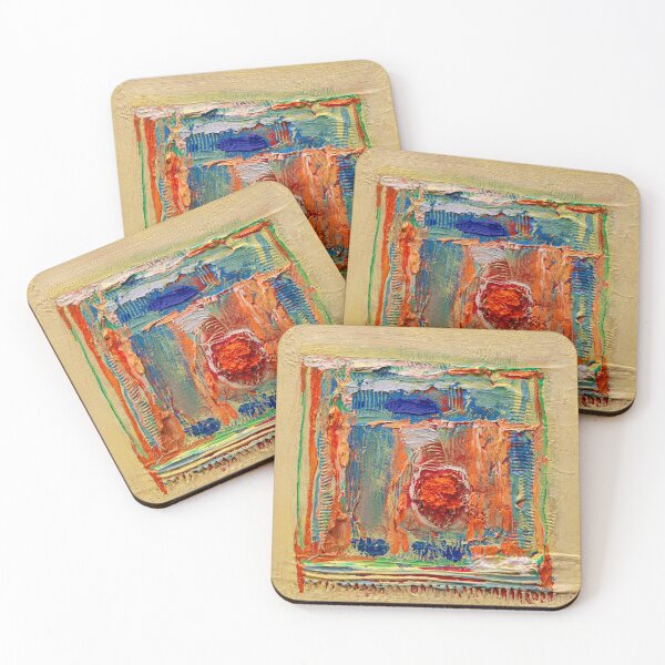 Item preview, Composition in Orange designed and sold by AhilAGallery.